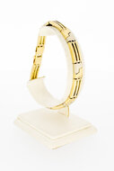 14 Karaat gouden Staafjes armband - 21 cm