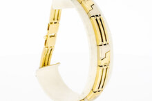 14 Karaat gouden Staafjes armband - 21 cm