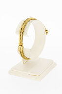 18 karaat gouden Komeet armband - 18 cm