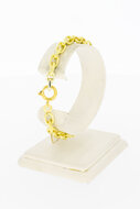 18 Karaat gouden Ankerarmband - 19,5 cm