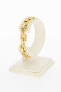 18 Karaat gouden Staafjes armband - 18,3 cm