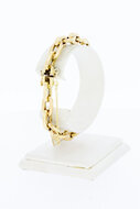 14 Karaat geelgouden Anker armband - 20 cm