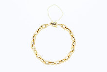 14 Karaat geelgouden Anker armband - 20 cm