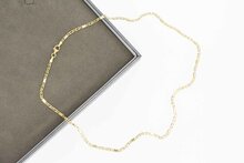 14 Karaat Valkoog gouden ketting - 47,2 cm