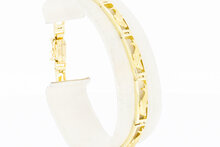14 Karaat "Dolfijnen" gouden armband - 19 cm