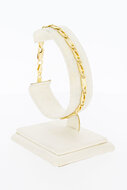14 Karaat gouden Valkoog schakelarmband - 20 cm