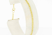 14 Karaat gouden Anker armbandje - 18,5 cm