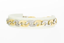 Valkenoog gouden armband 14 karaat - 21,5 cm