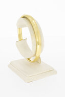 14 Karaat geel gouden Slavenarmband (Ovaal 62,6 x 55,0)