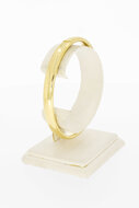 14 Karaat geel gouden Slavenarmband (Ovaal 62,6 x 55,0)