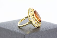 14 Karaat gouden Spinel ring - 16 mm