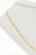 Gouden kettingje Gourmet 14 Karaat - 42 cm