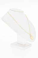 14 Karaat gouden Ketting Bedel hanger - Hartje - 1,5 cm