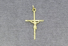 14 Karaat gouden Kruis ketting hanger