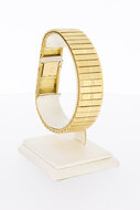 18 karaat gouden Plaatjes armband - 20 cm