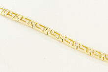14 Karaat gouden Versace style Collier - 42,5 cm