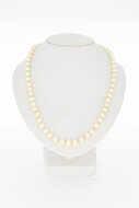 Majorica Parel ketting met zilveren sluiting - 49 cm