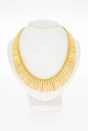 18 Karaat gouden Zonnenstraal Collier - 43,5 cm