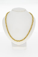 14 Karaat geelgouden Koningsketting (Byzantijns) - 46 cm