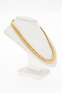 18 Karaat oplopend gouden Collier - 45,5 cm