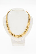 18 Karaat oplopend gouden Collier - 45,5 cm