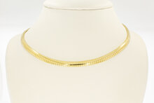 14 Karaat gouden Omega Collier - 44,5 cm