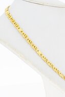 18 Karaat gouden Valkoog ketting - 47 cm