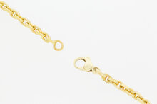 14 karaat gouden Anker ketting- 50 cm