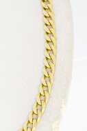 14 karaat gouden Gourmet ketting - 52 cm