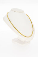 18 Karaat gouden Venetiaanse ketting - 89 cm