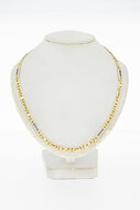 14 Karaat bicolor gouden Rolex ketting - 50,9 cm