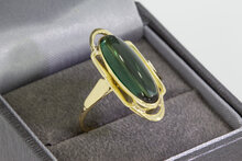 14 Karaat gouden ring met  Toermalijn - 18,6 mm