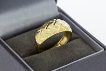 Vintage Band ring 14 karaat goud - 18,8 mm