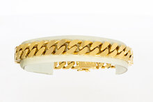 Gourmet armband 18 karaat goud  - 20,5 cm