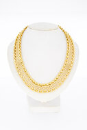 18 Karaat geel gouden  Versace style  Collier - 42,3 cm