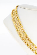 18 Karaat geel gouden  Versace style  Collier - 42,3 cm