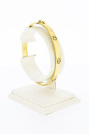 14 Karaat gouden Slavenarmband (Ovaal 62,7 x 53,9 mm)