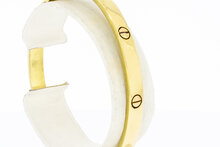 14 Karaat gouden Slavenarmband (Ovaal 62,7 x 53,9 mm)