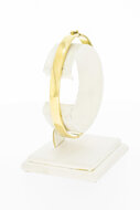 14 Karaat gouden Slavenarmband (Ovaal 62,7 x 53,9 mm)