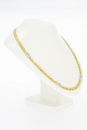 14 Karaat gouden platte Koningsketting - 62,3 cm