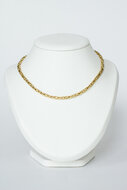 14 Karaat gouden -Byzantijns- Koningsketting- 45,5 cm