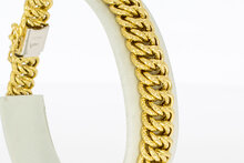 18 Karaat gouden gevlochten armband - 19,5 cm