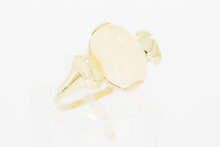 14 karaat geel gouden Opaal ring - 18,5 mm