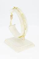 14 Karaat Closed Forever gouden armband - 21,3 cm