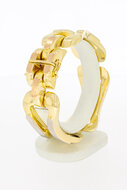 18 karaat gouden designer armband - 20 cm