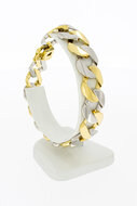 Gourmet 18 Karaat gouden armband - 22,4 cm