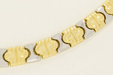 18 Karaat gouden Konings- collier - 45,5 cm