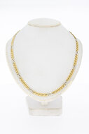 14 Karaat gouden Valkoog Anker Collier - 45 cm