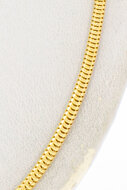 18 Karaat geel gouden Slangen Collier - 43,9 cm