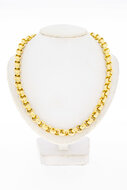 18 Karaat  geel gouden Jasseron Collier - 45,5 cm